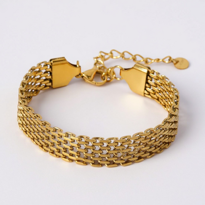 Gold Mesh Bracelet
