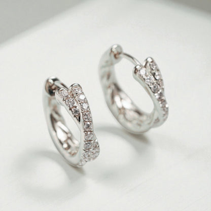 Luna Twist Hoops - Small