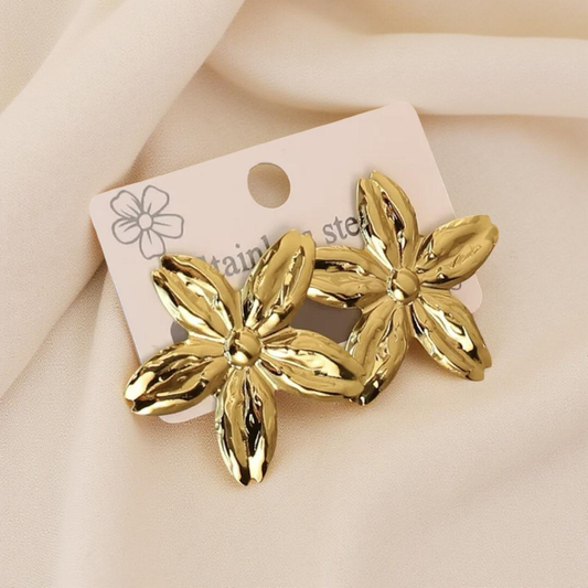 Golden Bloom Studs
