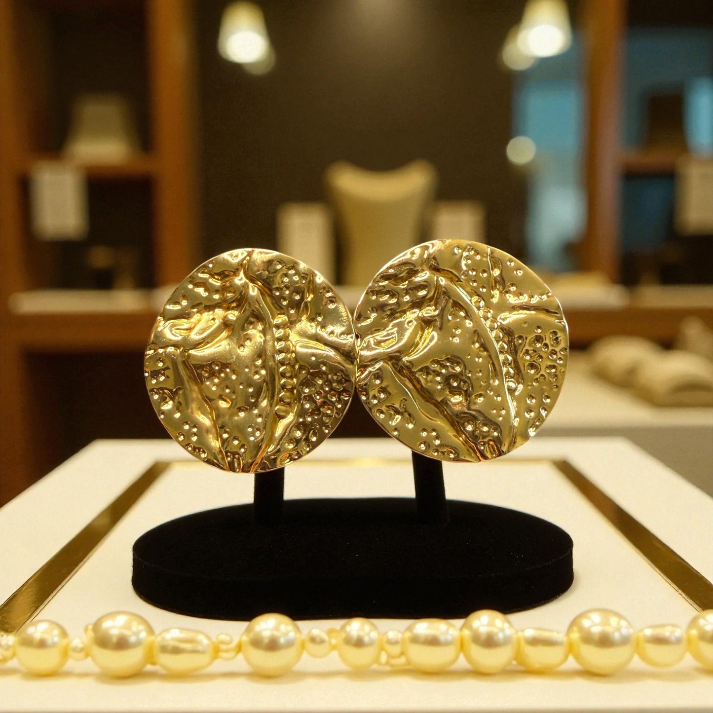 Sculpted Luxe Earrings