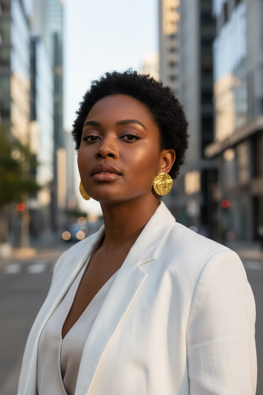 Sculpted Luxe Earrings